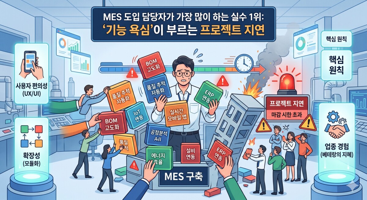 mes-project-delay-feature-greed-solution