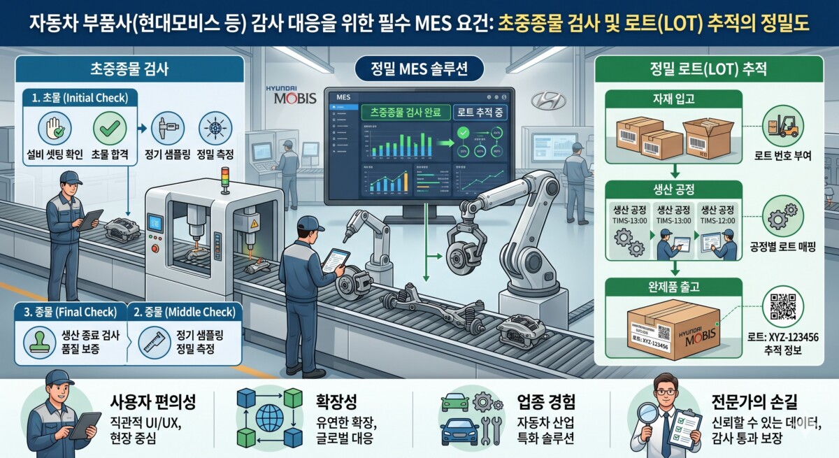 automotive-parts-mes-audit-inspection-lot-traceability