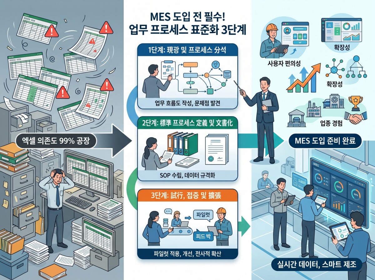 excel-dependent-factory-mes-process-standardization-3-steps