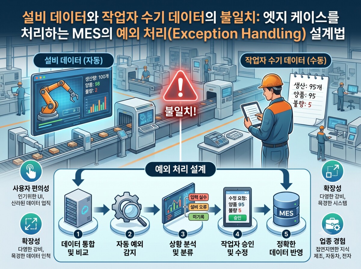 mes-data-discrepancy-exception-handling-architecture