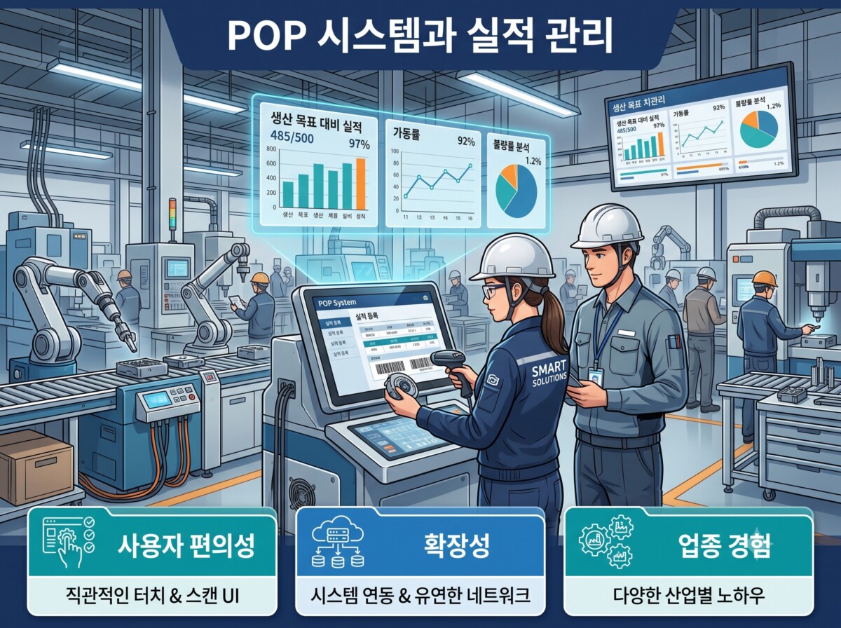 POP 시스템과 실적 관리