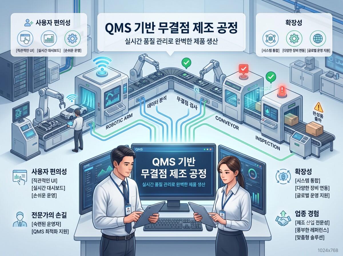 QMS 기반 무결점 제조 공정