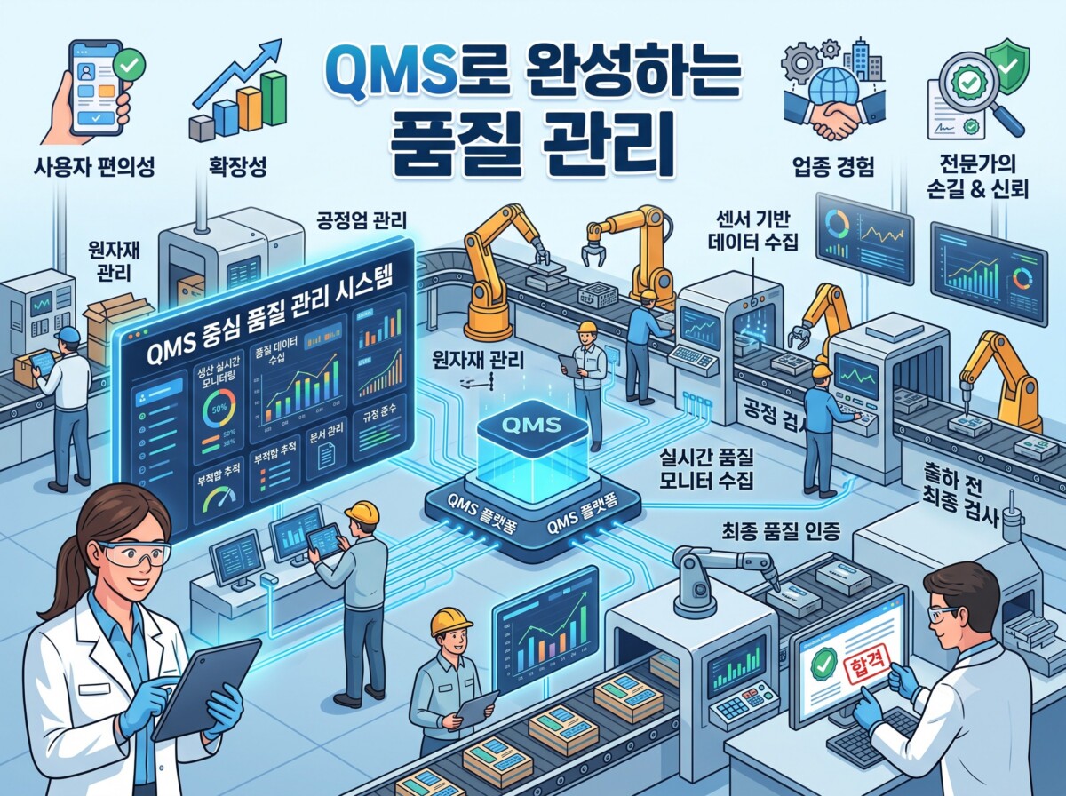 QMS로 완성하는 품질 관리