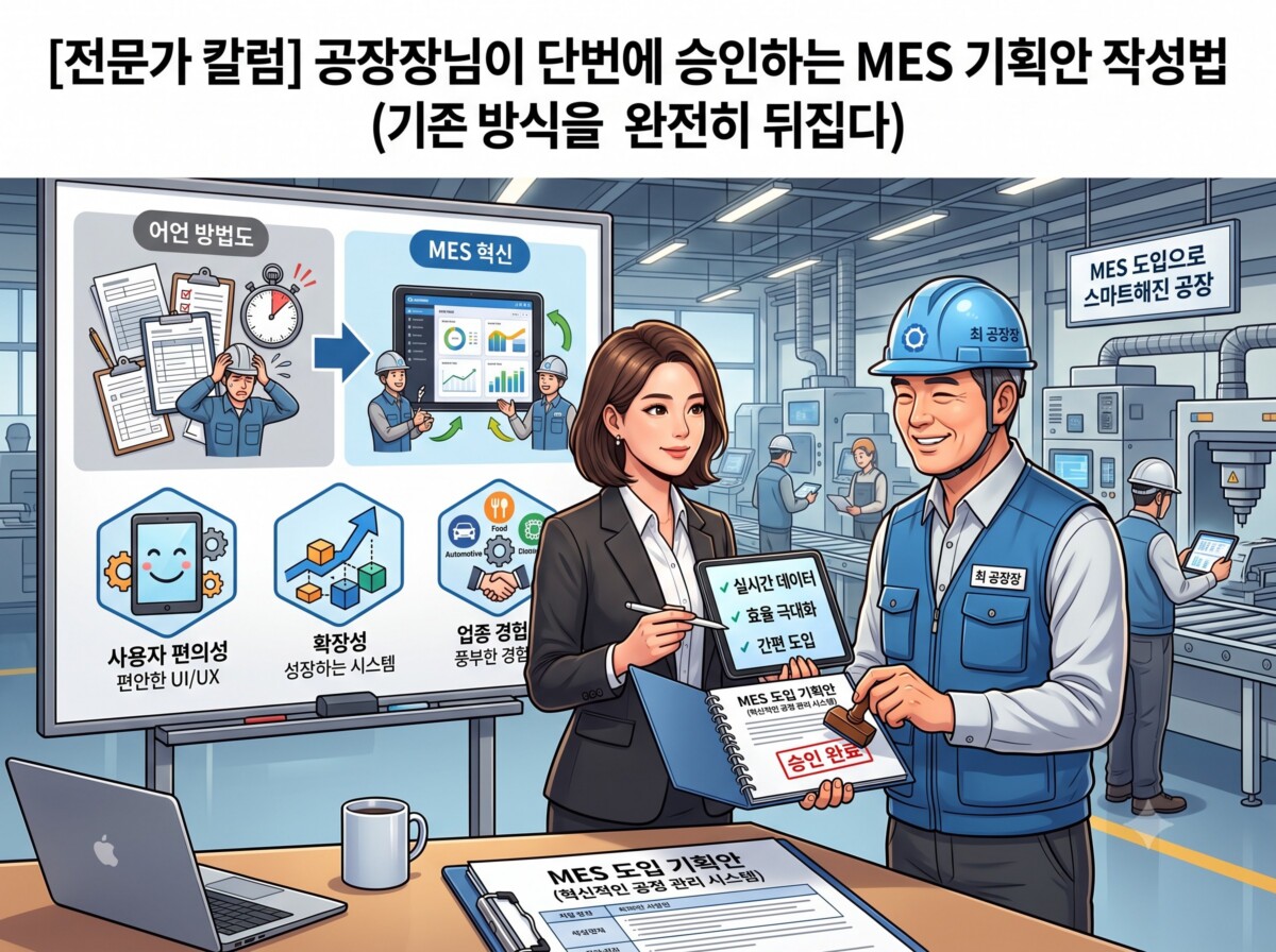 공장장 MES 기획안