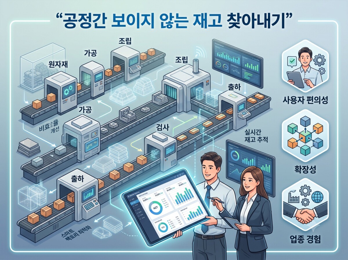 공정간 보이지 않는 재고