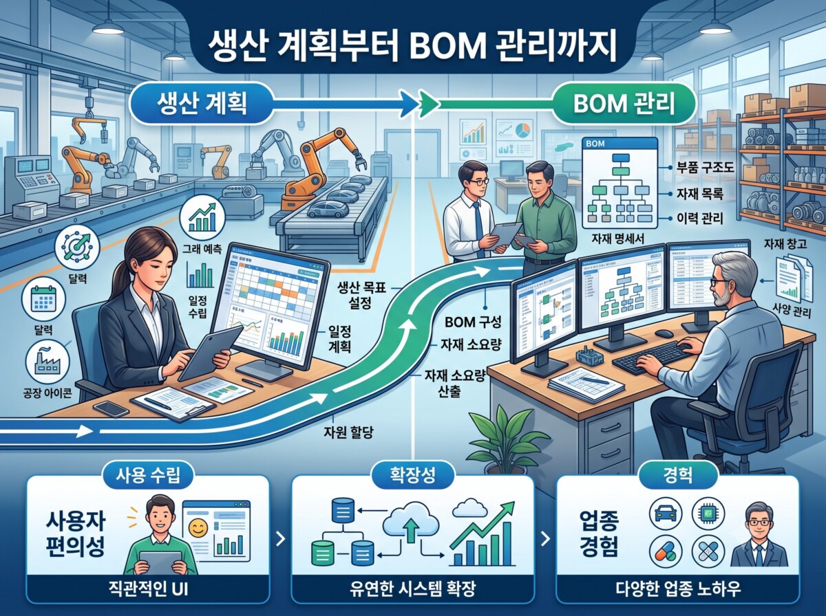 생산계획 BOM관리