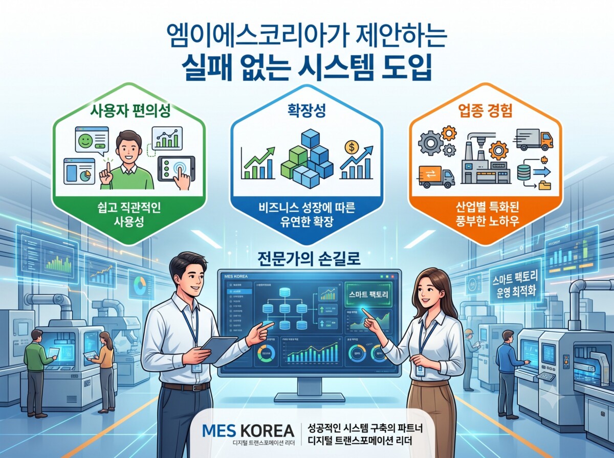 실패 없는 제조 시스템 도입
