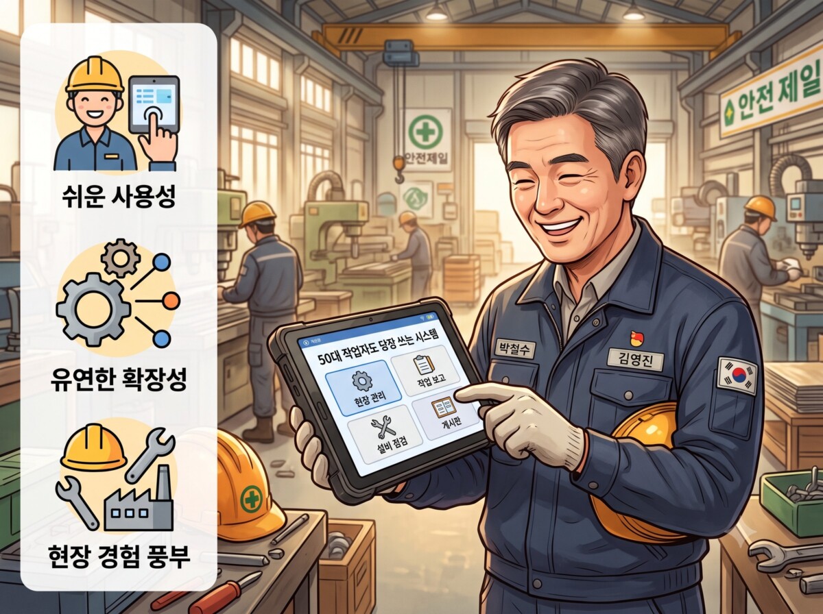 현장 친화적 시스템