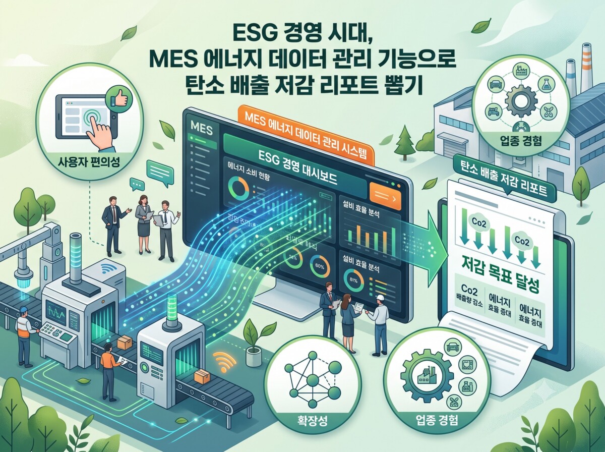 MES 에너지 데이터 관리