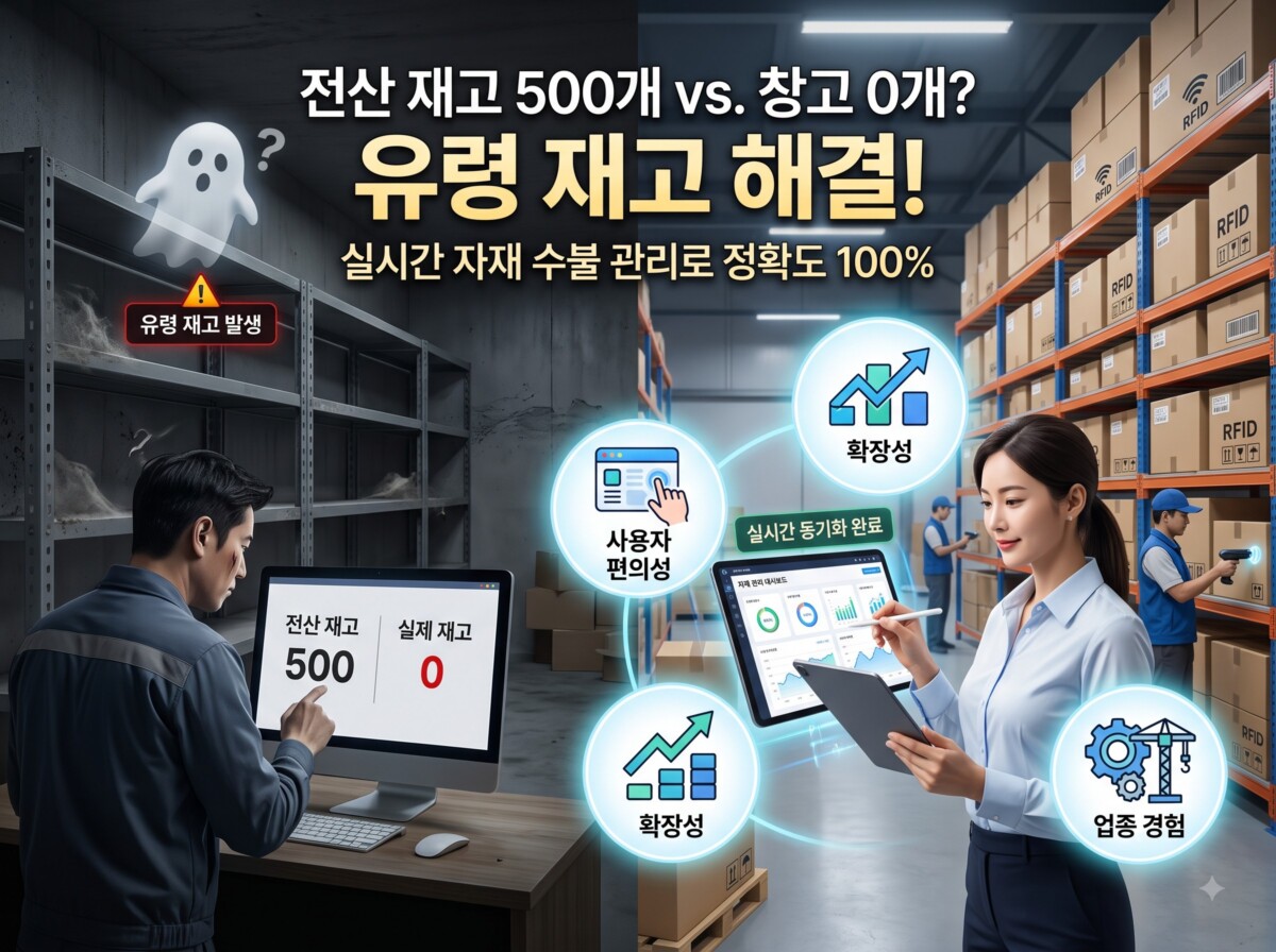 실시간 자재 수불 관리