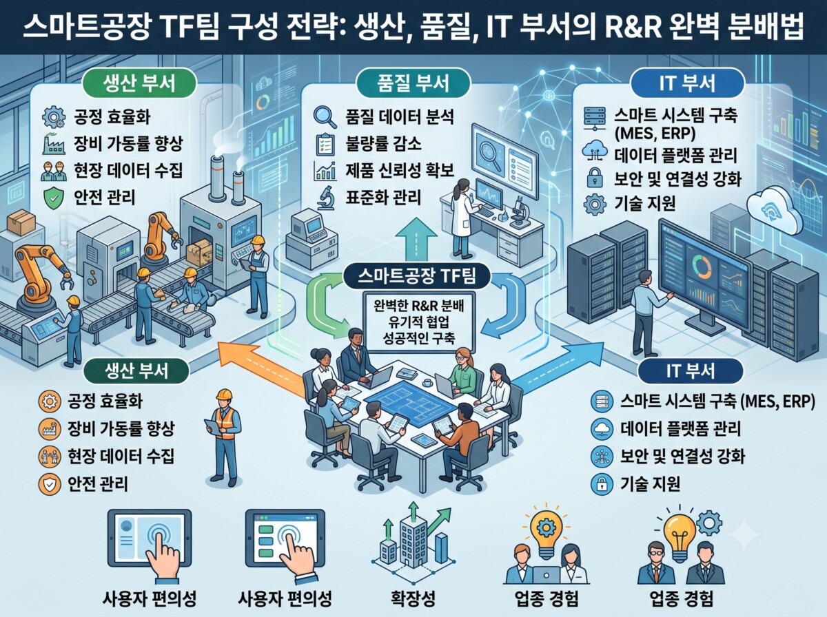 스마트공장 TF팀 구성 전략