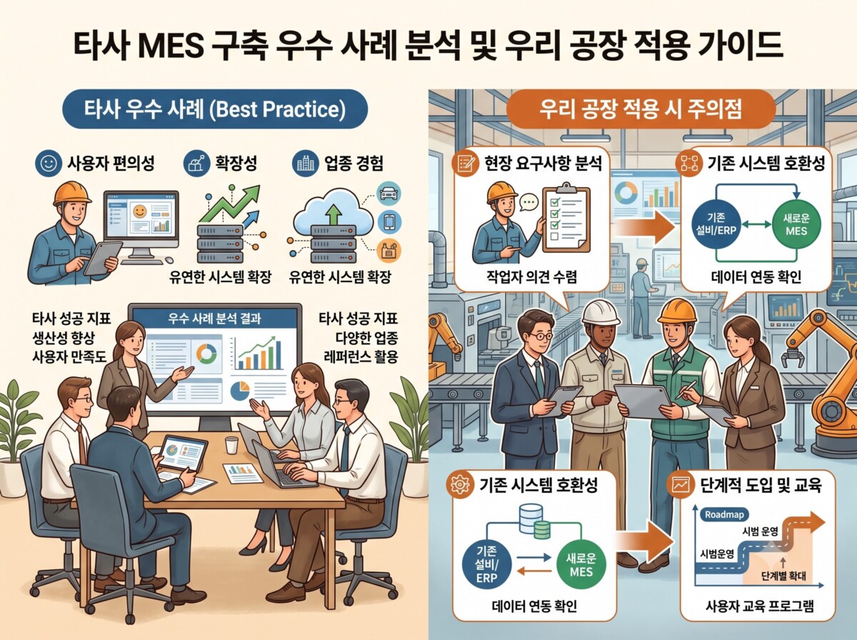 타사 MES 구축 우수 사례