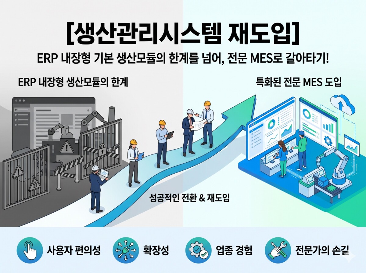 전문 MES 재도입