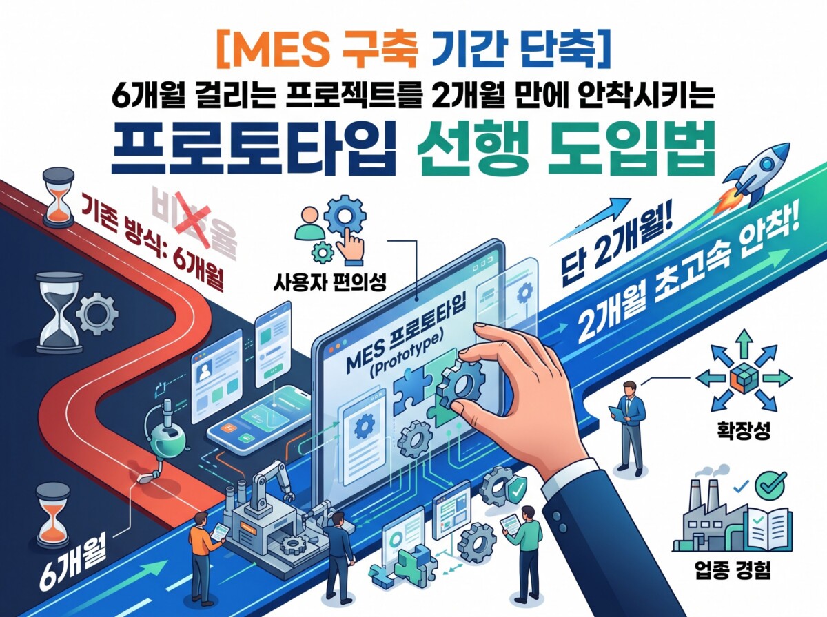 MES 구축 기간 단축
