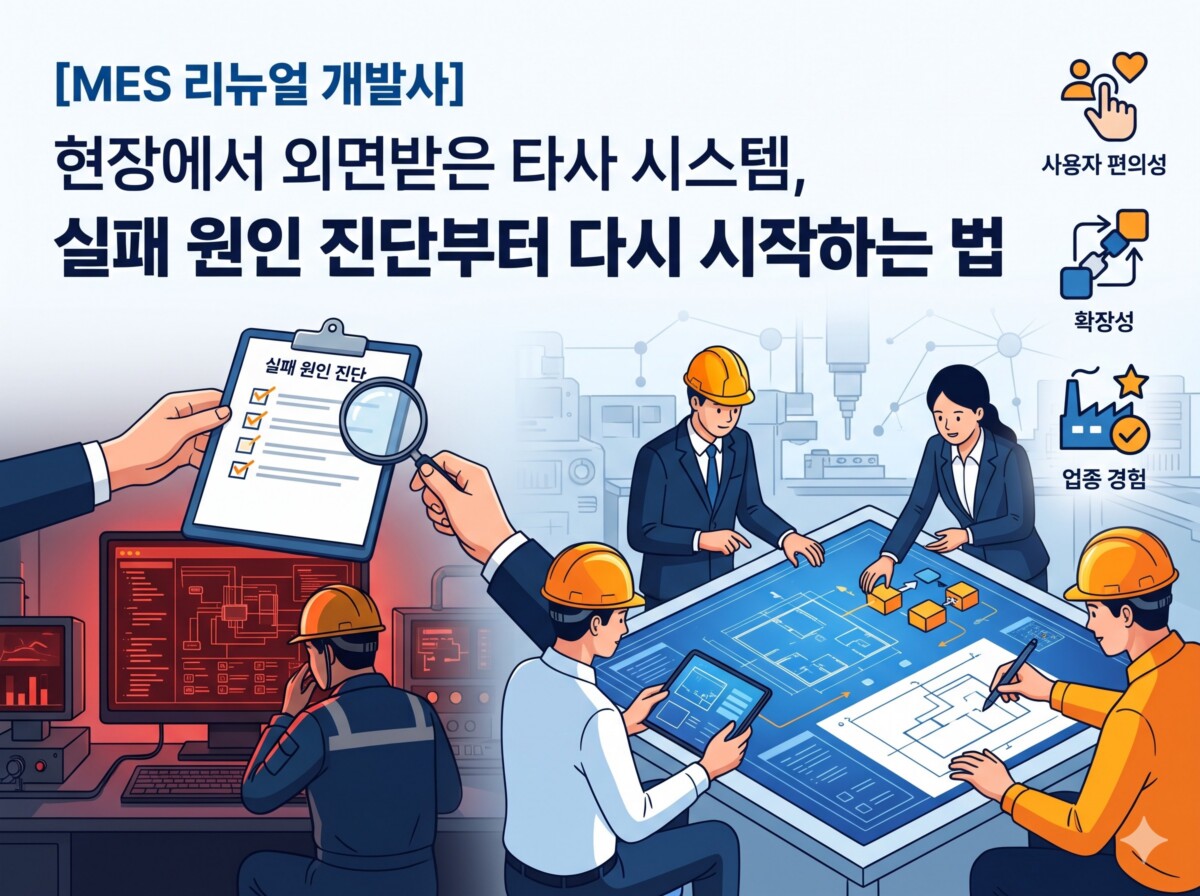 MES 리뉴얼 개발사