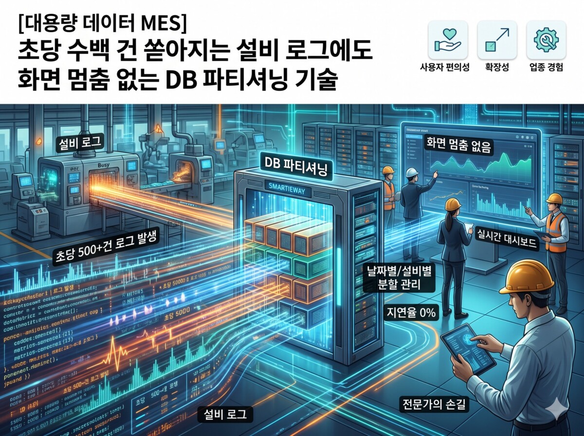 대용량 데이터 MES